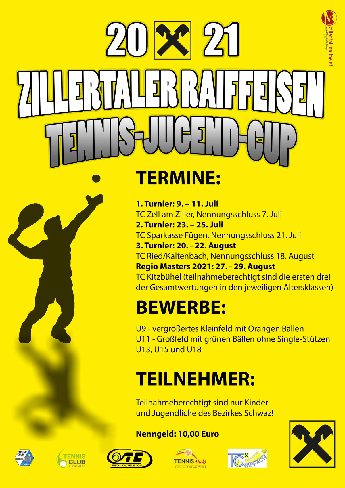 Plakat Raiffeisencup 2021